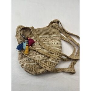 The Sak Knit Shoulder Bag Boho Hippie Crossbody